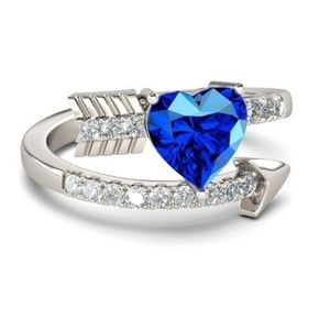 💙Sterling Silver Gemstone Blue💙 Sapphire Ring